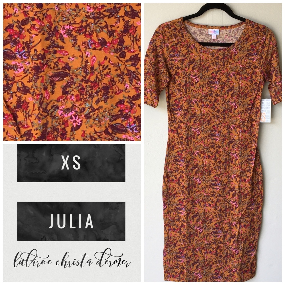 NWT Lularoe Julia Dress